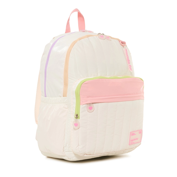 Mochila Escolar FW 2026 Twist 17" Crema Art.202216